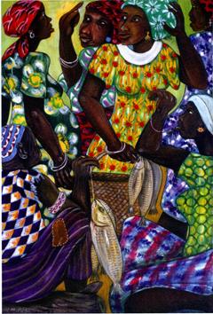 Fish Market by Abdias Muhlanga