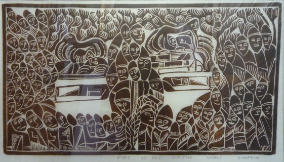 Eyes Of God On The World by Bhekisani Manyoni