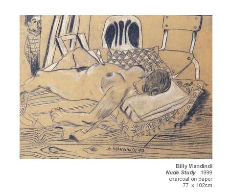 Nude Study by Billy Mandindi