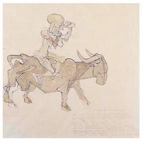 Horse And Rider by Dumile Feni