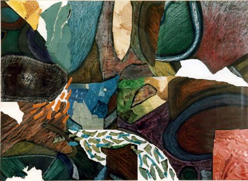 Abstract Collage by Garth Erasmus