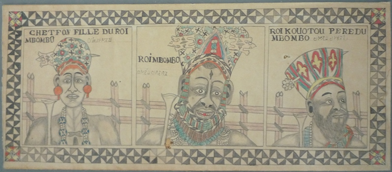 Three Generations Of Mbombo Royalty by Ibrayima Njoya