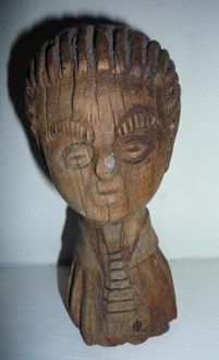 Figure With Combed Hair by Jackson Hlungwani