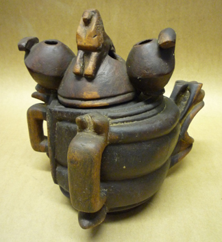 Lion Pot by Jackson Hlungwani