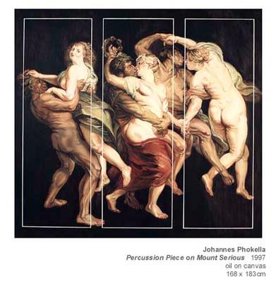 Percussion Piece On Mt Serious by Johannes Phokela
