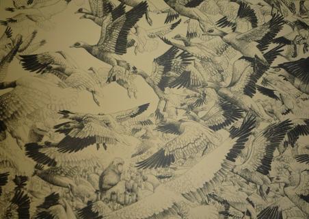 Geese by John Moore