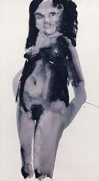 Magdalena Iii by Marlene Dumas