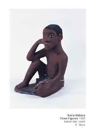 Clay Figure by Noria Mabasa