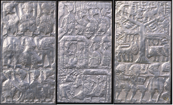 Panels (Triptych) by Olatunde