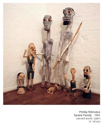 Spook Family 7 Pieces by Phillip Rikhotso