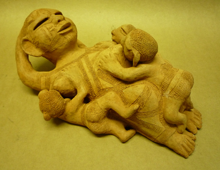 Mother Suckling by Reinata Sadhimba