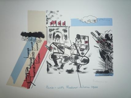 No 4. Paris-With Fuehrer-June 1940 Figure 62 by Robert Hodgins