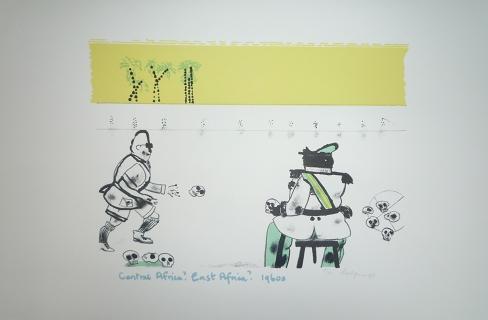 No 6. Central Africa? 1960S Figure 66 by Robert Hodgins