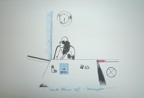 No 7 South Africa 197?-Interrogator Figure 68 by Robert Hodgins