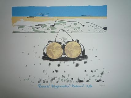 No 8. Rwanda?-Afganistan?-Balkans? Figure 71 by Robert Hodgins