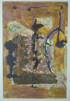 Work On Paper Thupelo by Sam Nhlengethwa