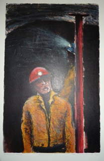 Underground by Sam Nhlengethwa