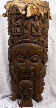 Ogboni Drum by Segun Faleye